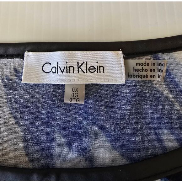 Calvin Klein Top Sz 0X - Picture 4 of 6